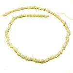 El Coral Filo Corallo Bianco Missu Naturale Chips 4/5mm. Lunghezza cm.45 Peso 10gr.