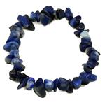 El Coral Bracciale Sodalite Chips 6/8mm. Elastico Lunghezza 18cm. Peso 10gr. 