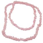 rose quartz necklace