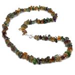 El Coral Rock Crystal Multicolor Chips Necklace 7 / 12mm. Length 50cm. Weight gr. 42