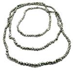 El Coral Collana Perle Verdi 4/6mm. Lunghezza 150cm. Peso 50gr. 